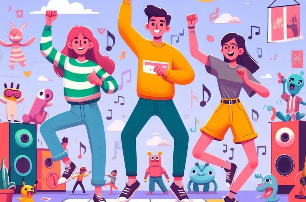 Jogos de Ritmo e Dança